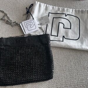 Pack Rabanne black chainmail bag